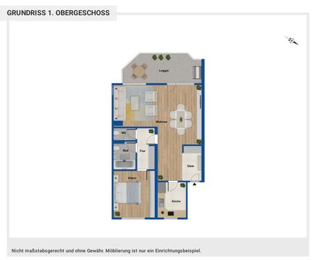 Foto - Mietwohnung - 800,00 EUR Kaltmiete,