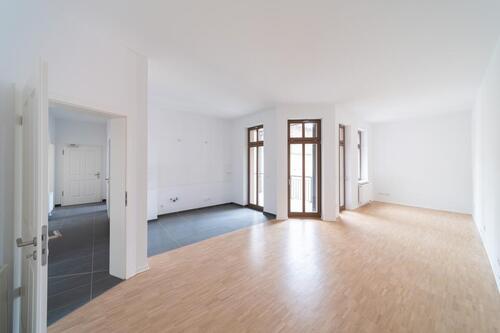 Foto - Leben und Wohnen im beliebten Paulusviertel - moderne 4-Raumwohnung mit großzügigem Balkon