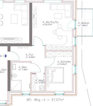 Foto - Erstbezug zum 01.10.26 in Paderborn - Wewer - 57,57m2 1. OG