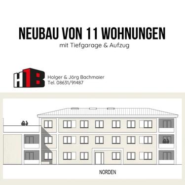 Foto - schöne Neubauwohnung mit 66 m² im Zentrum von Töging zu vermieten