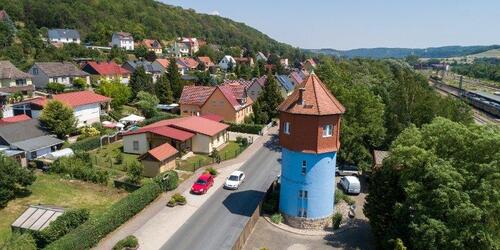 Foto - Wasserturm Urlaub bei Weimar Jena Thüringen Naumburg Ferien