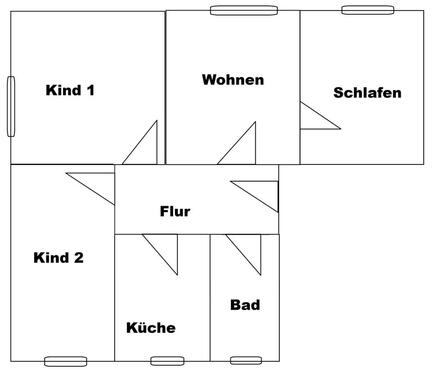 Foto - Etagenwohnung in Machern