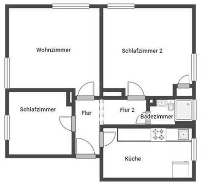 Foto - 3 Zimmer Etagenwohnung zum Kaufen in Hagen