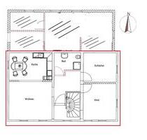 Sehr schöne renovierte 3 Zimmer Wohnung - Hessisch Lichtenau