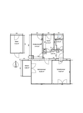 Foto - Gemütliche 3-Zimmer-Wohnung mit Balkon in Brieskow-Finkenheerd