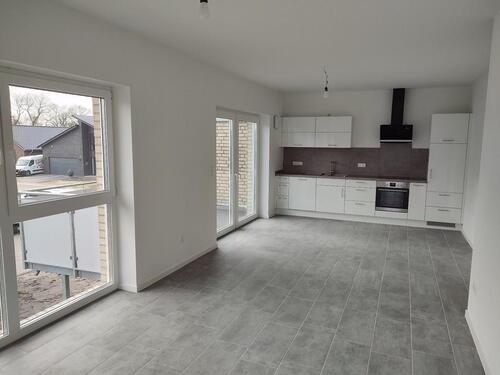 Foto - Neubau 2022 - Lastrup - 3 Zimmer OG-Whg, Balkon, Einbauküche, WBS