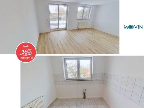 Foto - Erholung pur: Entspanntes Wohnen in 2-Zimmer-Wohnung mit Balkon in Wismar