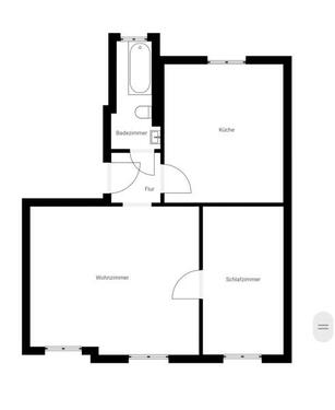 Foto - 2 Zimmer Etagenwohnung zur Miete in Jena