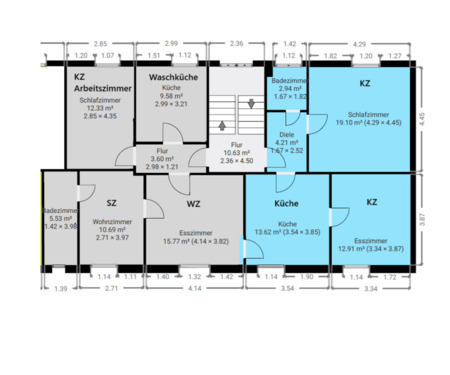 Foto - 6 Zimmer Etagenwohnung zur Miete in Velgast