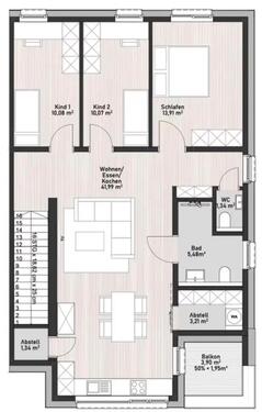 Foto - 4 Zimmer Etagenwohnung in Delbrück