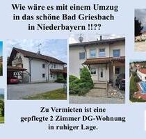Top Dachgeschosswohnung zu Vermieten - Bad Griesbach im Rottal