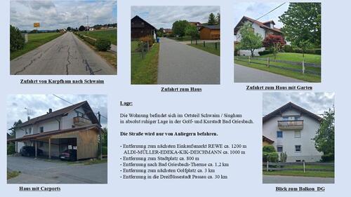 Foto - 2 Zimmer Dachgeschoßwohnung in Bad Griesbach im Rottal