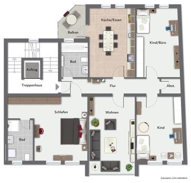 Foto - 4 Zimmer Etagenwohnung zur Miete in Dresden