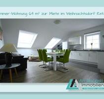 Uckermark - Helle 3-Zimmer-Wohnung im Weihnachtsdorf Retzow! - Lychen