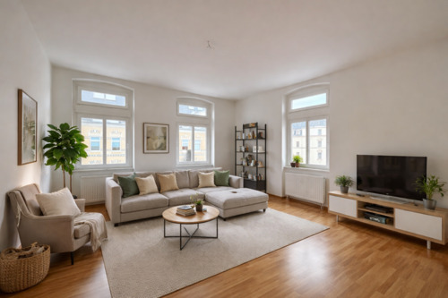 Foto - Helle 3-Zimmer-Wohnung mit Balkon und Stellplatz - Zentral