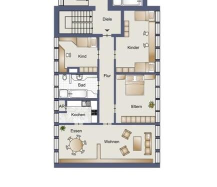 Foto - 4 Zimmer Etagenwohnung zur Miete in Eslohe (Sauerland)