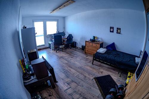 Foto - Möblierte helle 1-Zimmer-Wohnung mit Balkon in Neubrandenburg
