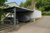 Foto - Doppel-Carport 2 PKW-Stellplätze in Eppstein (Hauptstraße zwisc