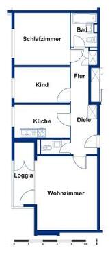 Foto - 3 Zimmer Etagenwohnung in Wolfsburg