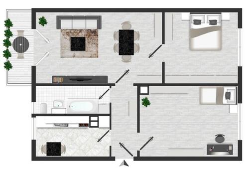Foto - 3 Zimmer Etagenwohnung zur Miete in Dresden