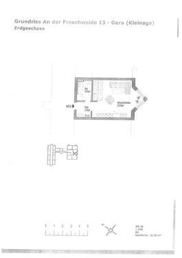 Foto - 1-Zimmerwohnung in Gera Kleinaga am See