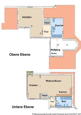 Foto - 2 Zimmer Dachgeschoßwohnung zur Miete in Dresden