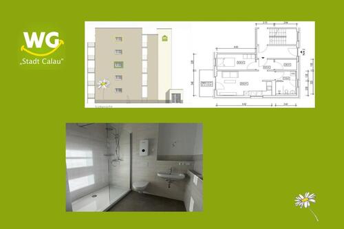 Foto - 2 Zimmer, Aufzug, Dusche und Erstbezug