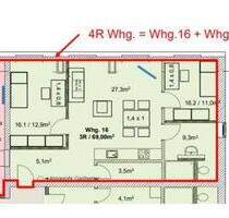 4-Zi. - DG-Wohnung barrierefrei Aufzug ruhige Lage - Plaue