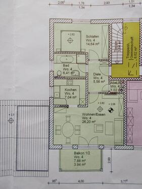 Foto - 2 Zimmer Wohnung im OG mit Balkon, Garage und Kellerraum