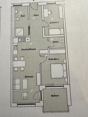 Foto - 3 Zimmer Etagenwohnung zur Miete in Föritztal