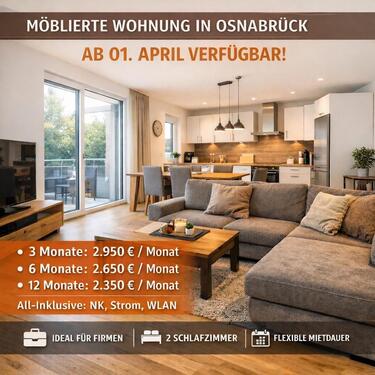 Foto - Exklusive 3 Zimmer Wohnung - voll möbliert & All-In