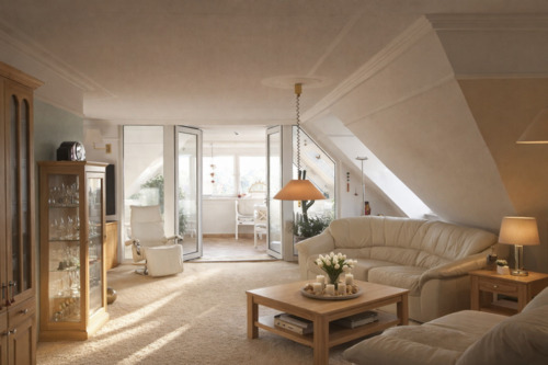 Foto - Große 5-Zimmer Dachgeschosswohnung (155 m²) mit Aufzug & Loggia – herrlichen Stadtblick