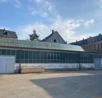 Große Lagerhalle, Werkhalle mit Oberlicht und Betonboden - Plauen Bahnhofsvorstadt