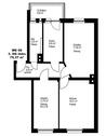Foto - 3-Raum-Wohnung mit Balkon und Einbauküche in Marienbrunn