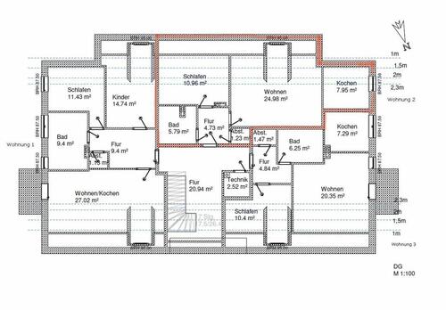 Foto - 2 Zimmer Dachgeschoßwohnung zur Miete in Zarrentin am Schaalsee
