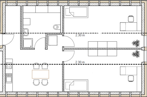 Foto - Dachgeschoßwohnung in Weidenbach zur Miete
