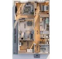 Helle 4 Zimmer Wohnung (128 m²) mit großem Balkon - Egg an der Günz