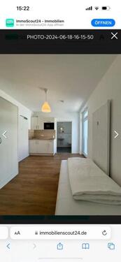 Foto - Zentrale möblierte 1 Zimmerwohnung inkl. Strom, Wasser & Heizung