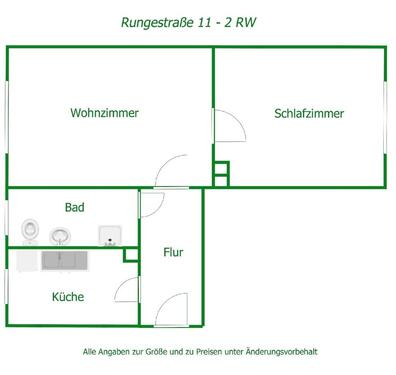 Foto - 2 Zimmer Etagenwohnung in Spremberg