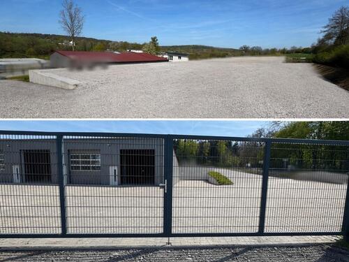 Foto - Gesicherter Stellplatz für Wohnmobil Transporter Anhänger