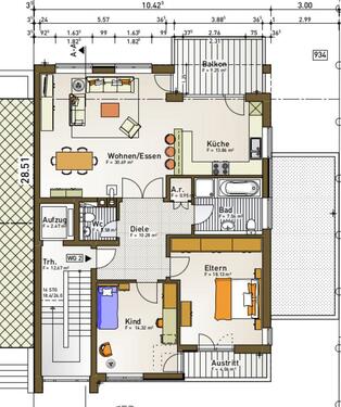 Foto - Wunderschöne, helle 3-Zi-Komfort-Whg. in Troisdorf zu vermieten