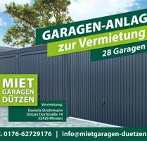 Garagen (Neubau) zur Vermietung - Minden Bölhorst