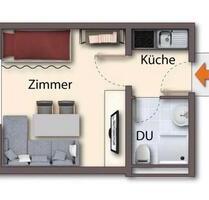 1 ZKB in 35440 Linden - 620,00&nbsp;EUR Kaltmiete, ca.&nbsp; 15,00&nbsp;m&sup2; in Linden (PLZ: 35440)