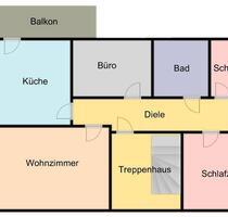 Helle 4-Zimmer-Wohnung mit Balkon in ruhiger Lage in Dülmen