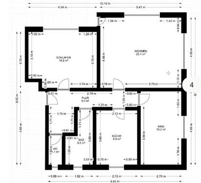 Foto - 3-Zimmer EG Wohnung mit Garten, Provisionsfrei