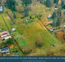 Natur pur im Pörztal: Traumhaftes Naturgrundstück mit Baumbestand, Weitblick und Tierhaltung - Rudolstadt