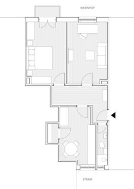Foto - 12 monatige Zwischenmiete für 2-Zimmer Wohnung in Eppendorf