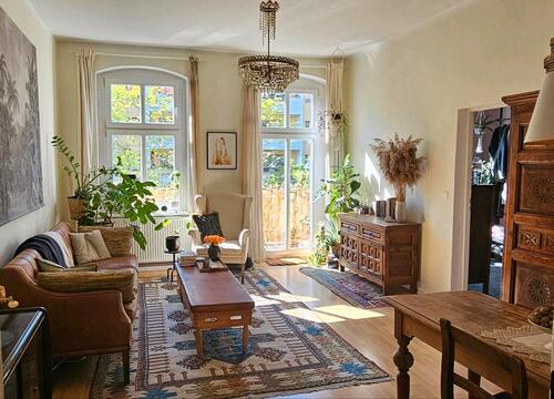 Foto - Altbau 3ZKB 82qm mit Balkon+Stellplatz + All-Incl-Miete (ruhig!)