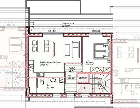 Foto - Dachgeschoßwohnung in Oldenburg zur Miete