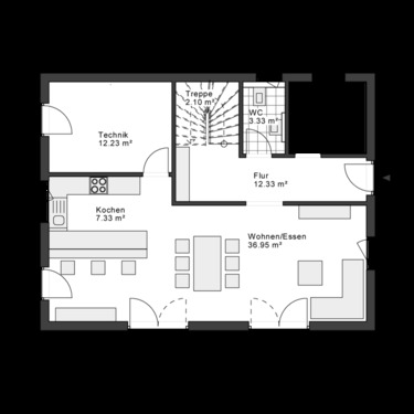 Foto - 4 Zimmer Einfamilienhaus zur Miete in Eichenzell